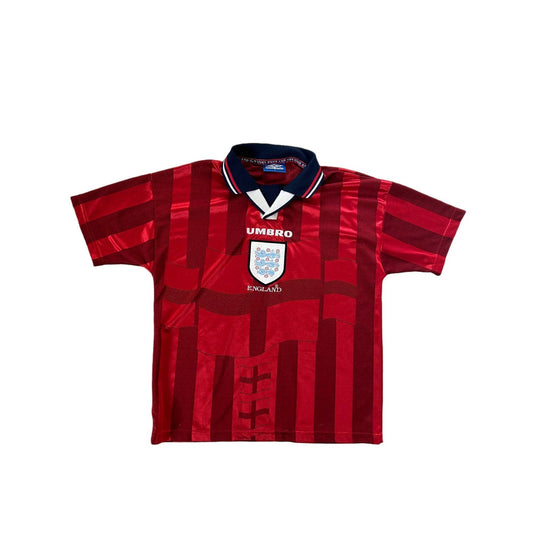 England vintage Umbro jersey 1997-1999 red