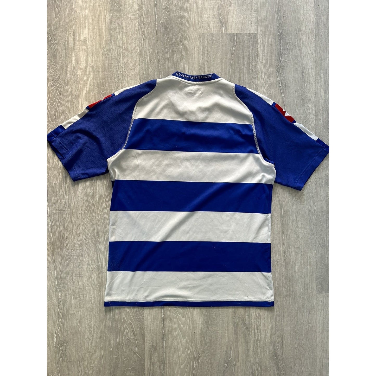 QPR Lotto Jersey 08/09 vintage blue gulf air Queens Park