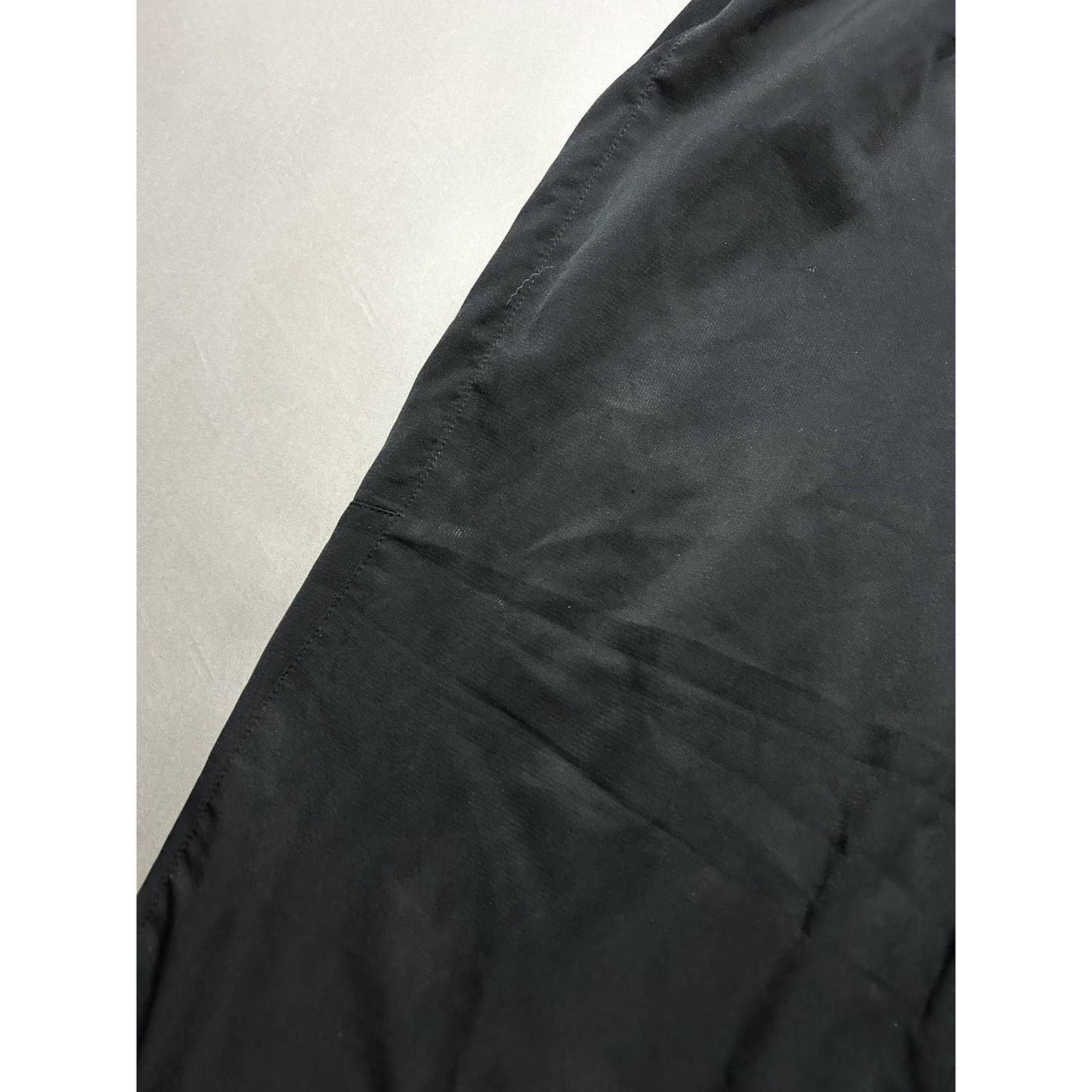 Nike vintage nylon black track pants small swoosh parachute