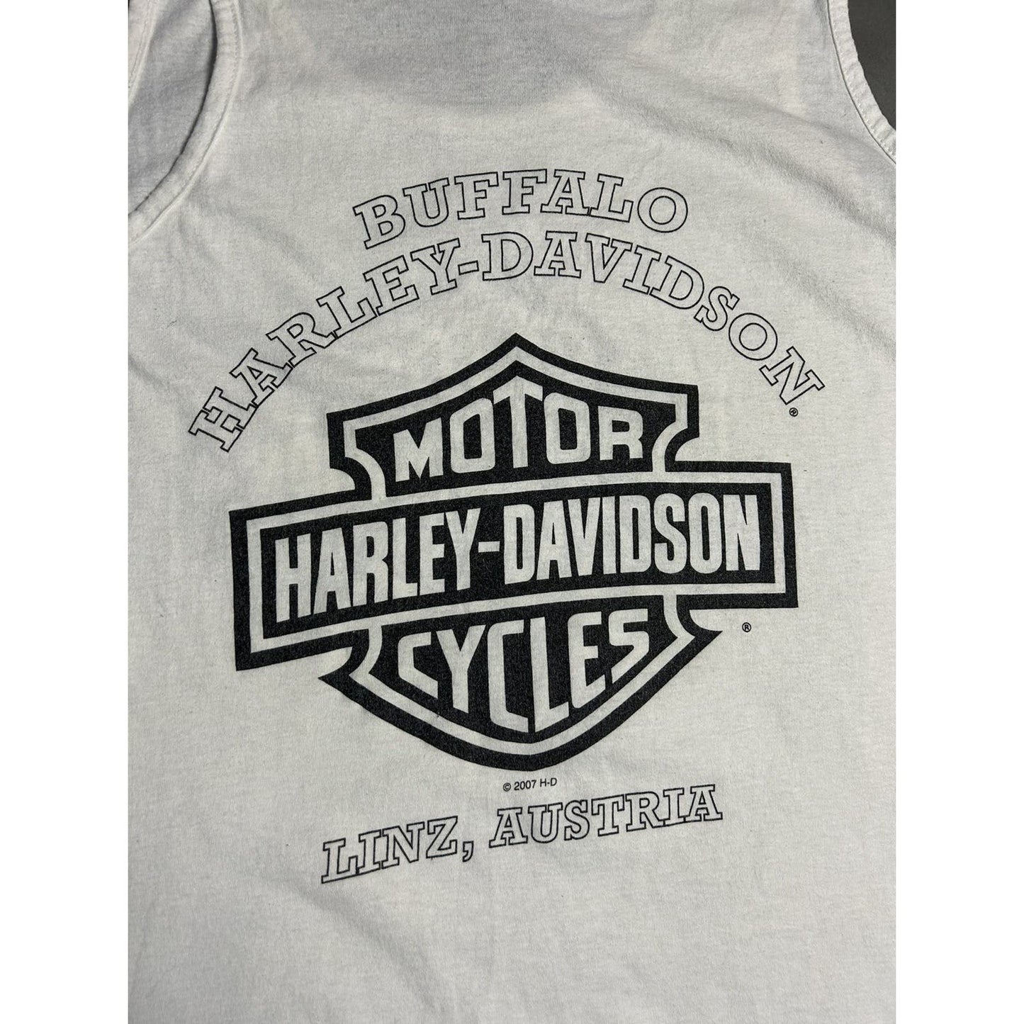 Harley Davidson vintage tank top big logo