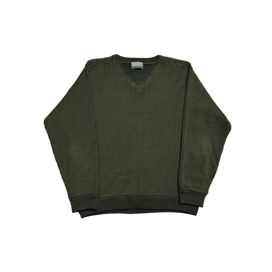 Carlo Colucci vintage sweater khaki knit style