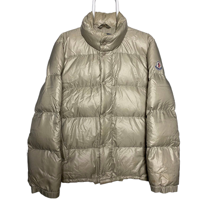 90s Moncler vintage beige puffer jacket Grenoble