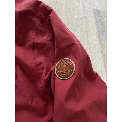 Timberland vintage waterproof jacket red