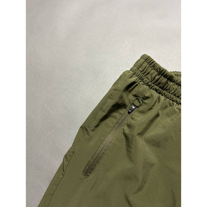 Nike vintage khaki track pants drill Y2K