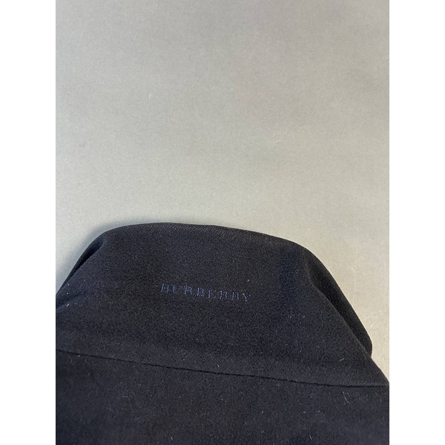 Burberry black wool coat jacket nova check