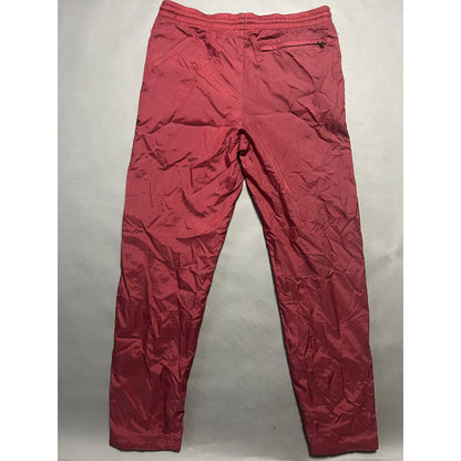 Nike vintage red nylon track pants small logo 2000s