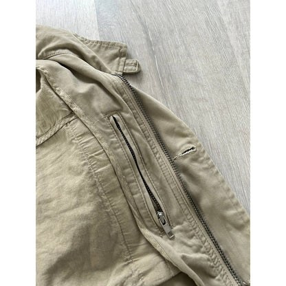 Diesel military jacket cargo beige Y2K