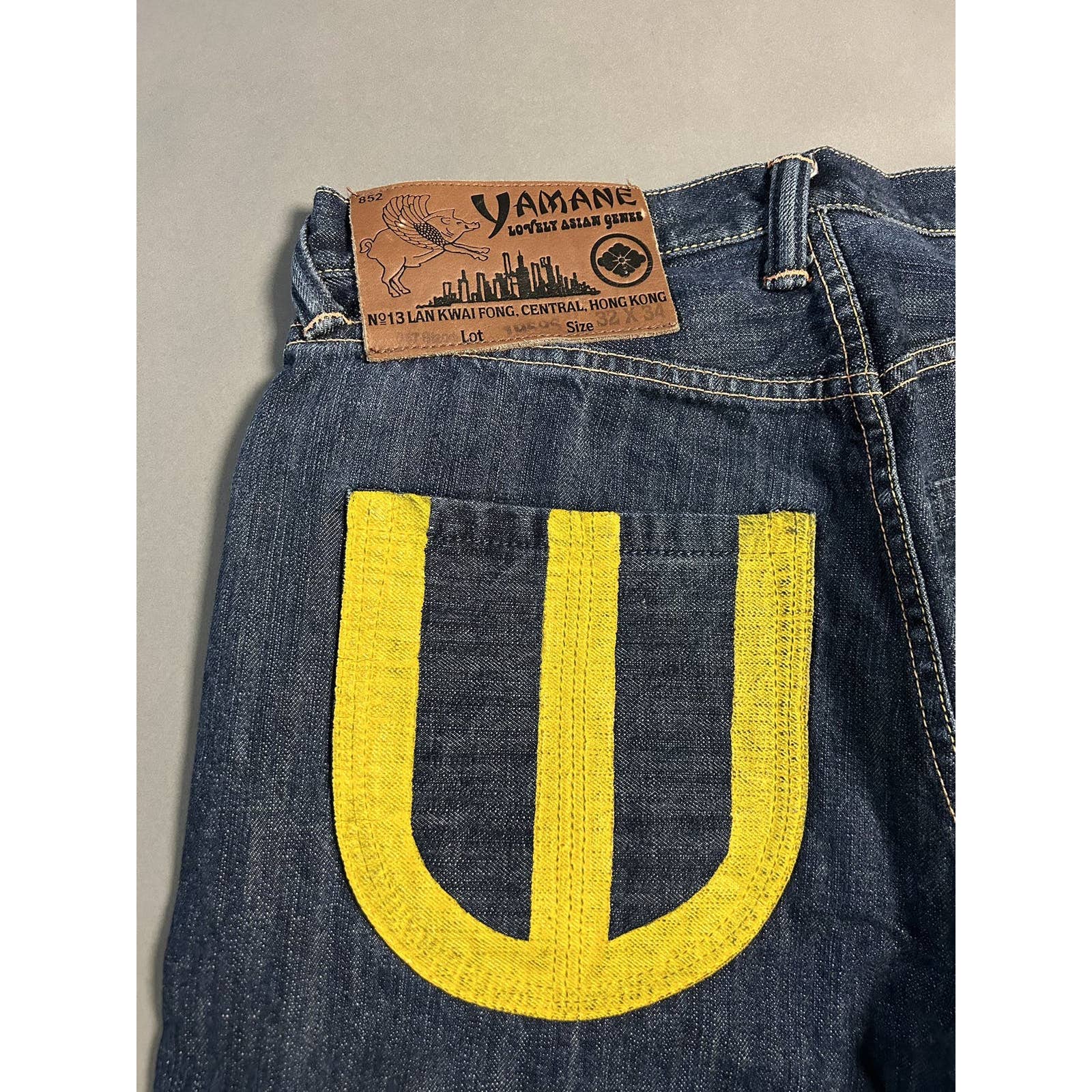 Evisu Yamane jeans cat face vintage selvedge denim Japan – Refitted
