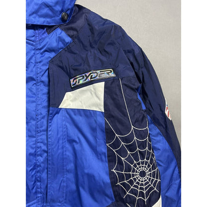 Spyder Ski jacket blue black web rare avangarde vintage