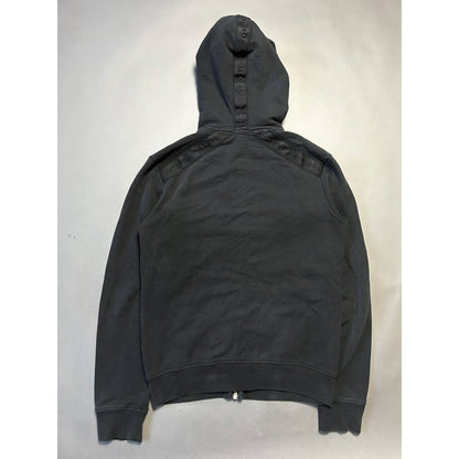 True Religion zip hoodie vintage black Y2K