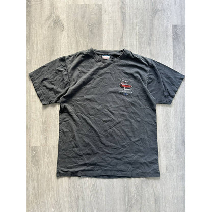 Chevrolet vintage racing t-shirt grey