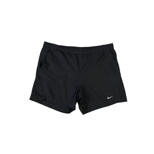 Nike vintage black shorts track pant small swoosh 2000s