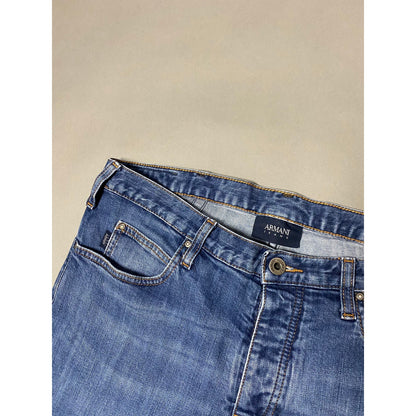 Armani vintage navy jeans straight denim pants