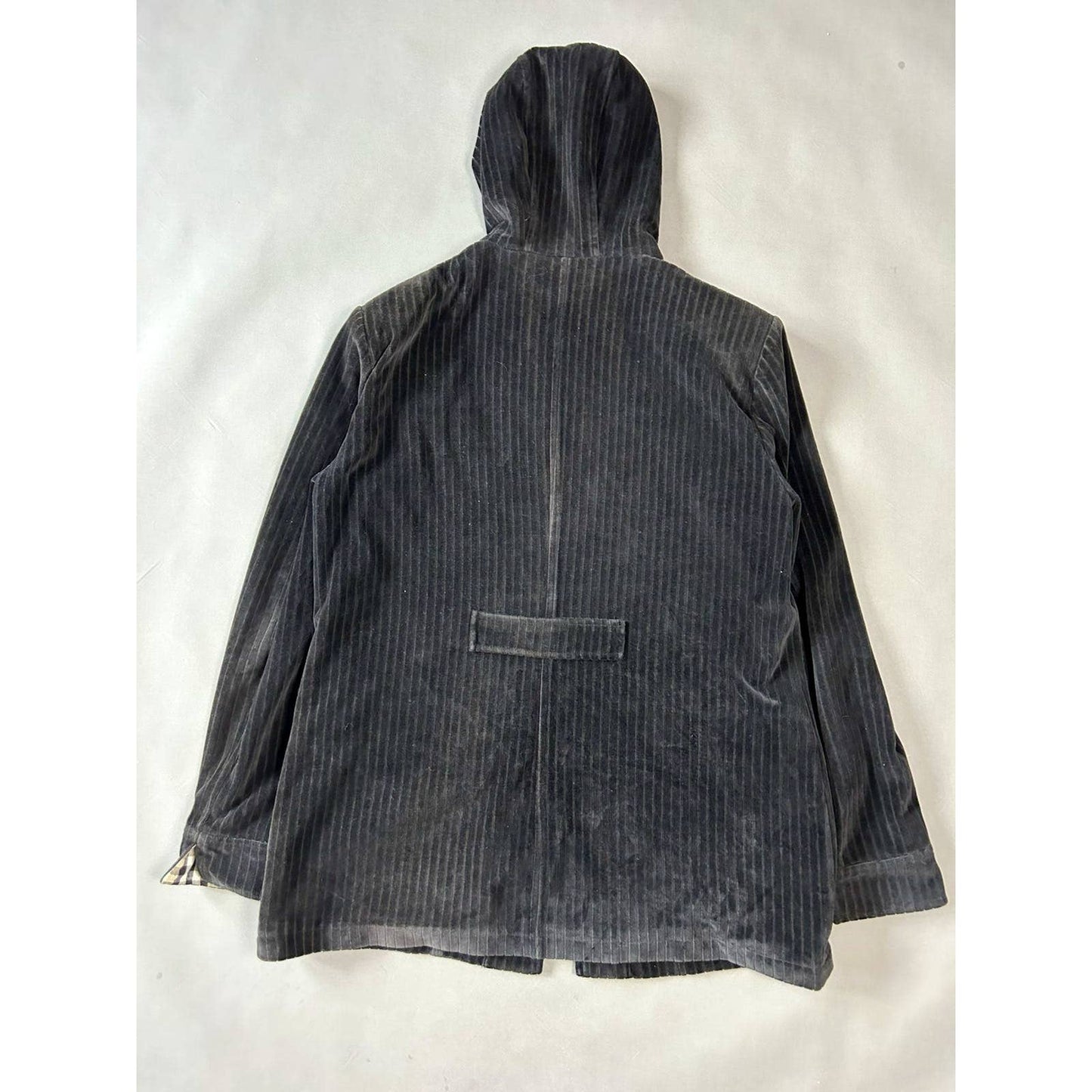 Burberry black jacket nova check