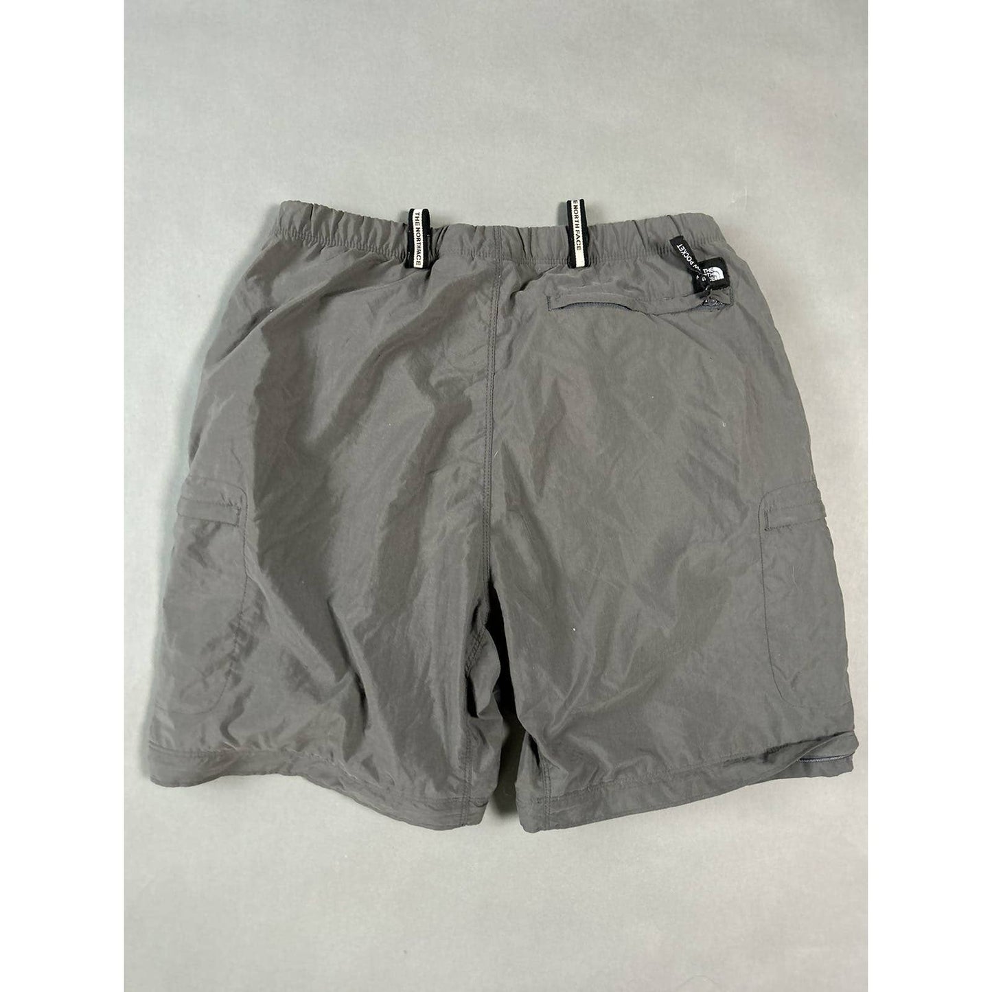 The North Face vintage grey nylon track pants shorts TNF