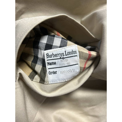 Burberry harrington jacket bomber nova check beige