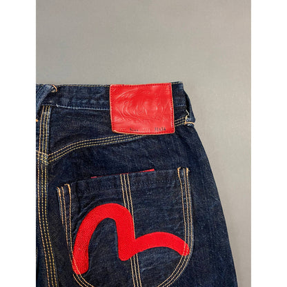 Evisu jeans vintage Yamane Japan Picasso design selvedge