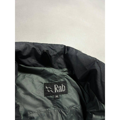 Rab puffer jacket vintage black pertex down