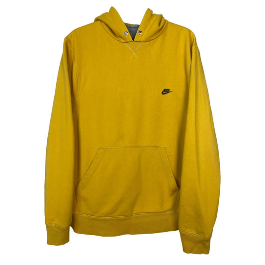 Nike vintage yellow hoodie small swoosh sweatshirt