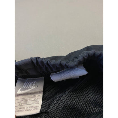 Nike vintage black blue track pants small swoosh 2000s – Refitted