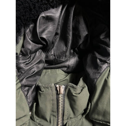 Moose Knuckles parka jacket khaki puffer green