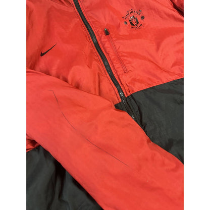 Man United Nike vintage reversible jacket black Manchester