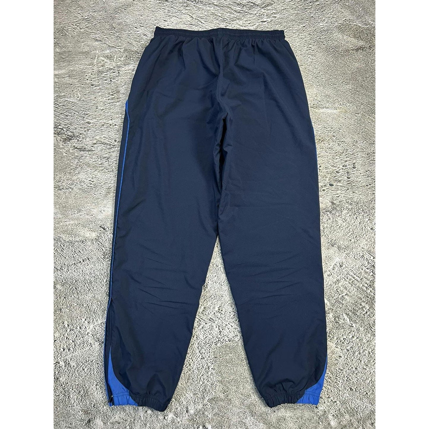 Nike vintage navy nylon track pants drill y2k small logo