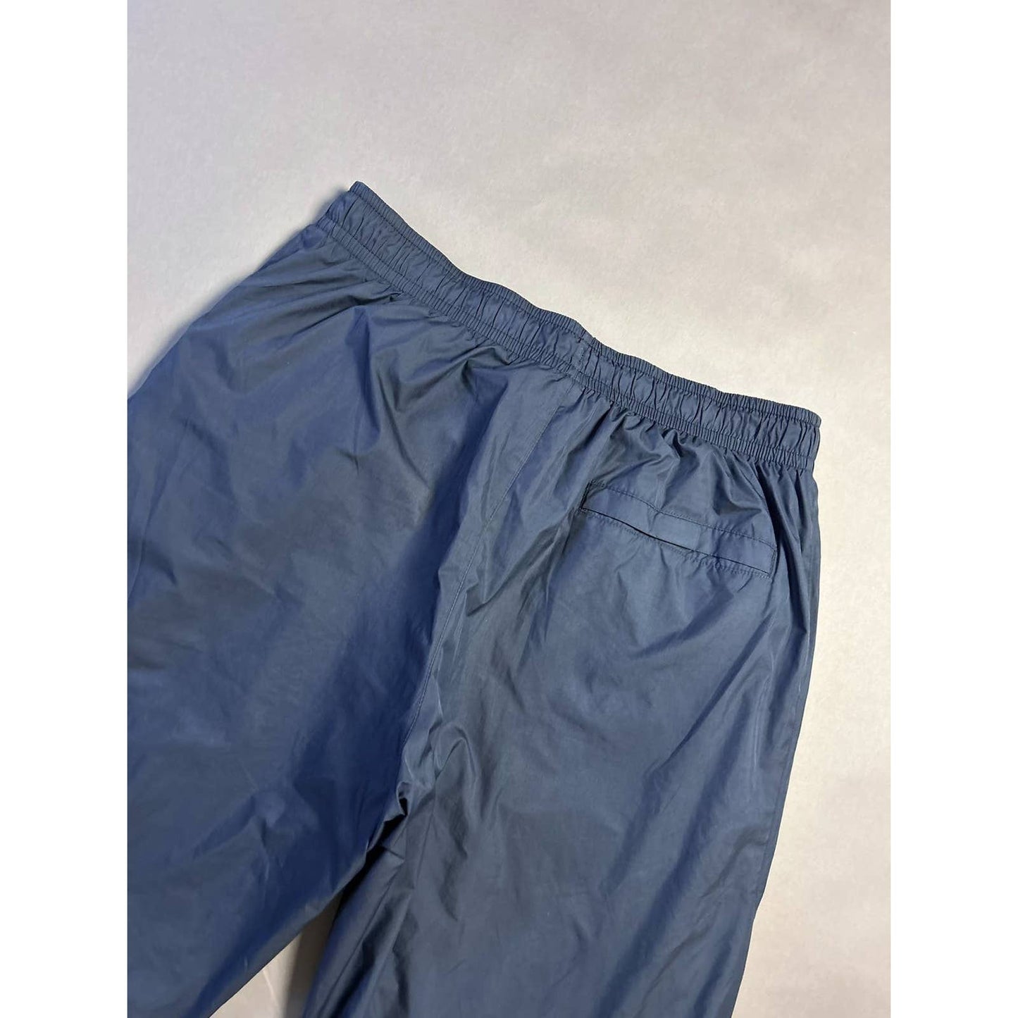 Nike vintage nylon navy track pants small swoosh parachute