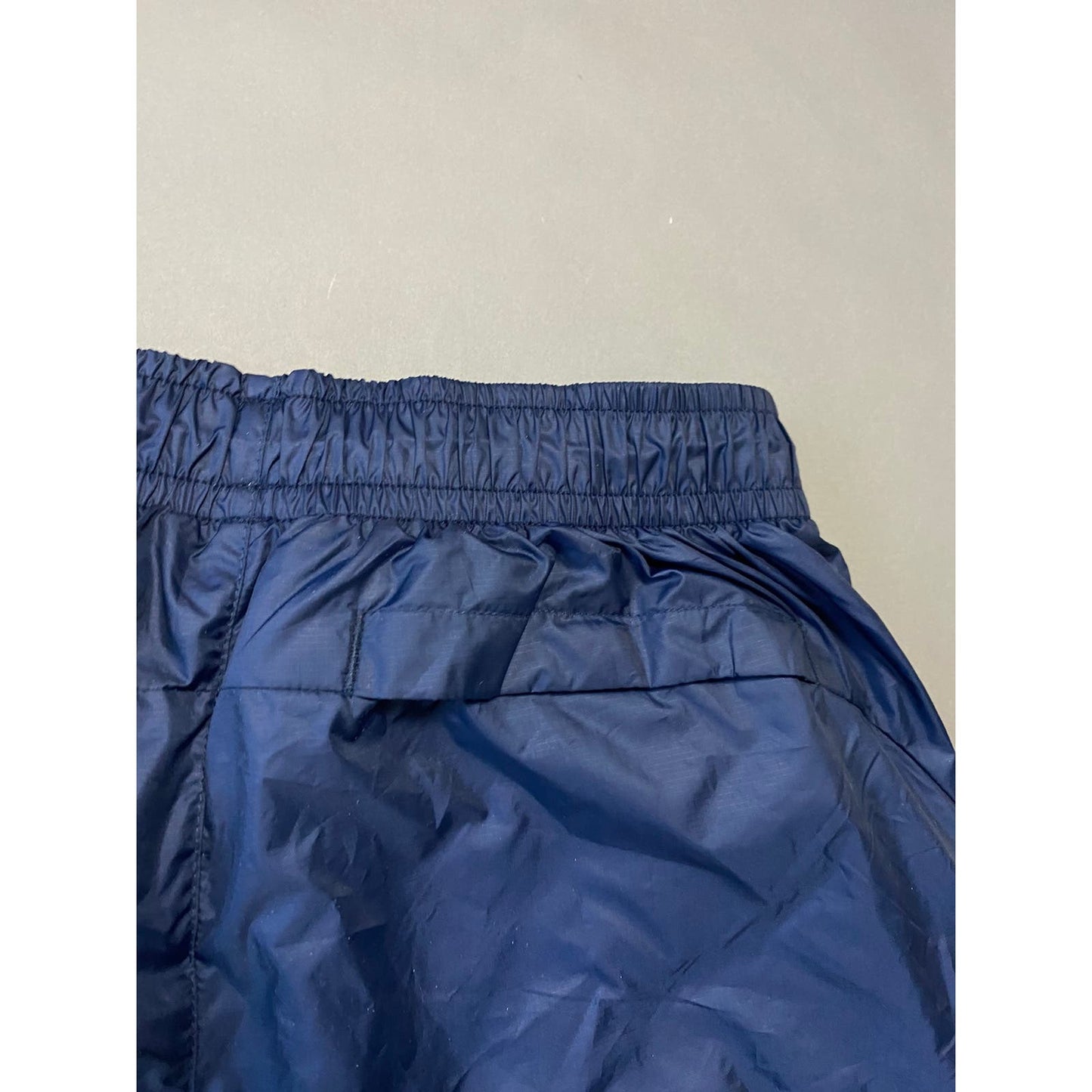 Nike vintage navy track pants small logo parachute