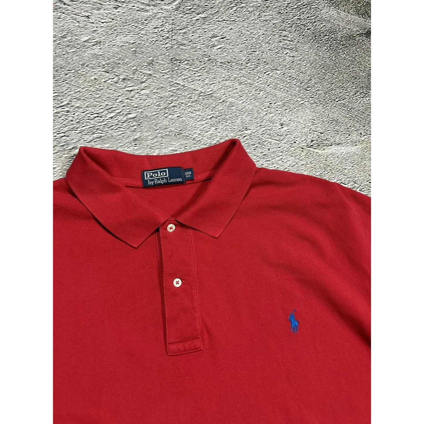 Polo Ralph Lauren vintage polo small pony red Y2K drip 3XL