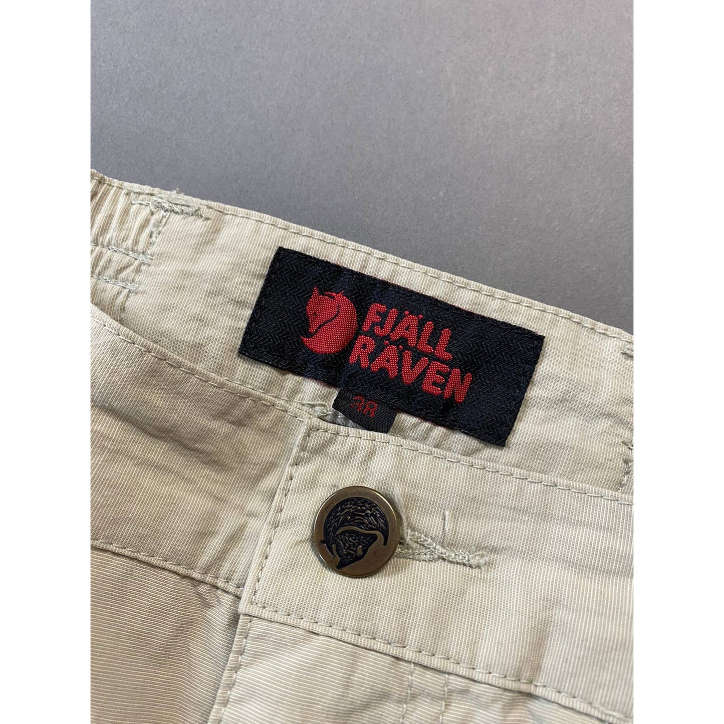 Fjallraven vintage beige chino pants / shorts 2 in 1