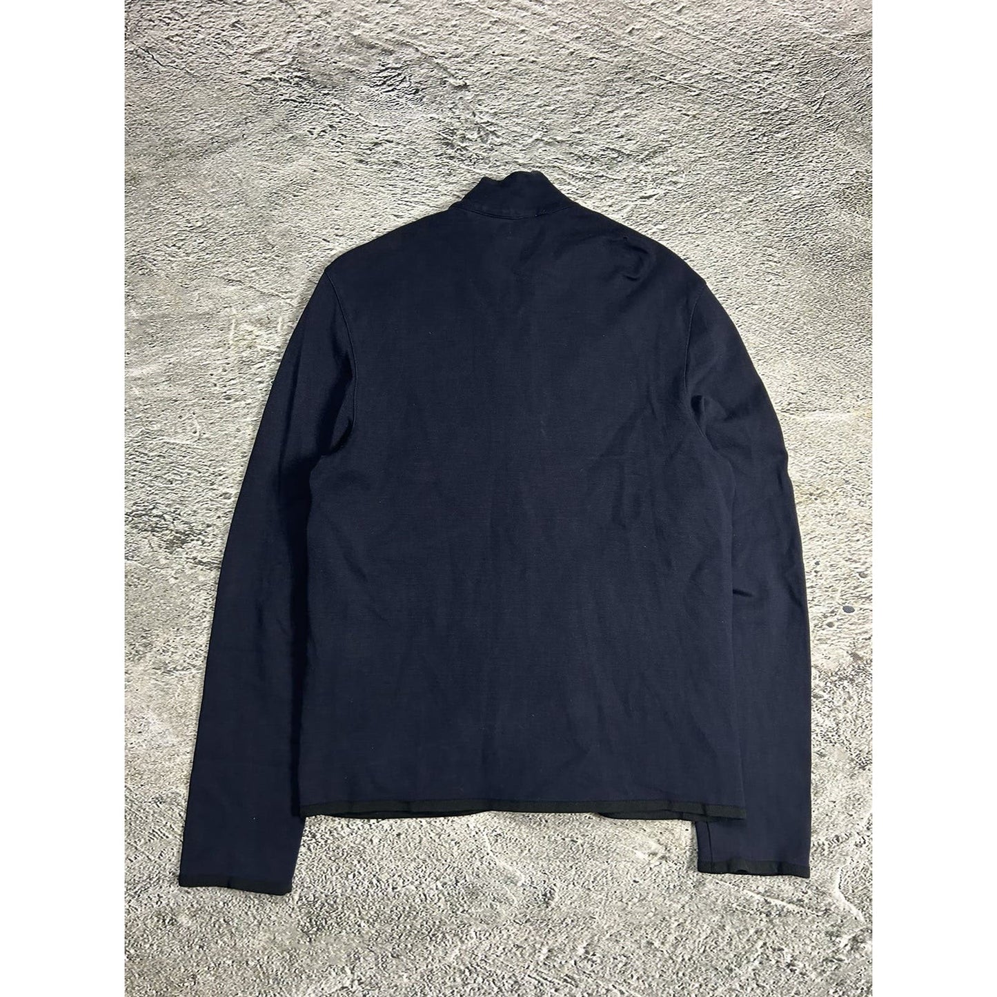 Prada zip sweatshirt tech fleece navy red tab vintage