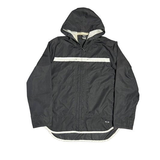 Oakley vintage black windbreaker jacket techwear functional