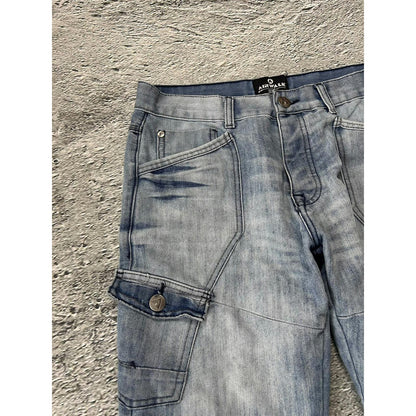 Airwalk vintage jeans Y2K denim pants blue