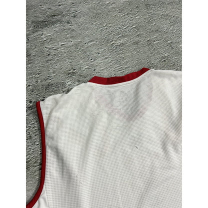 Germany vintage adidas tank top white jersey