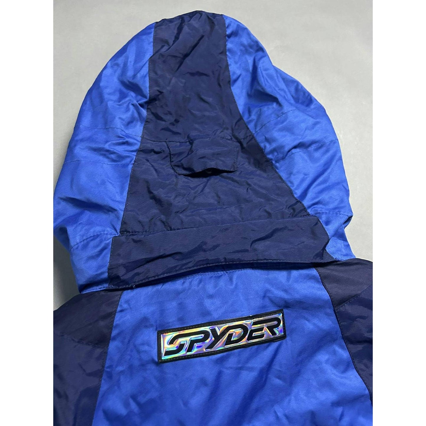 Spyder Ski jacket blue black web rare avangarde vintage