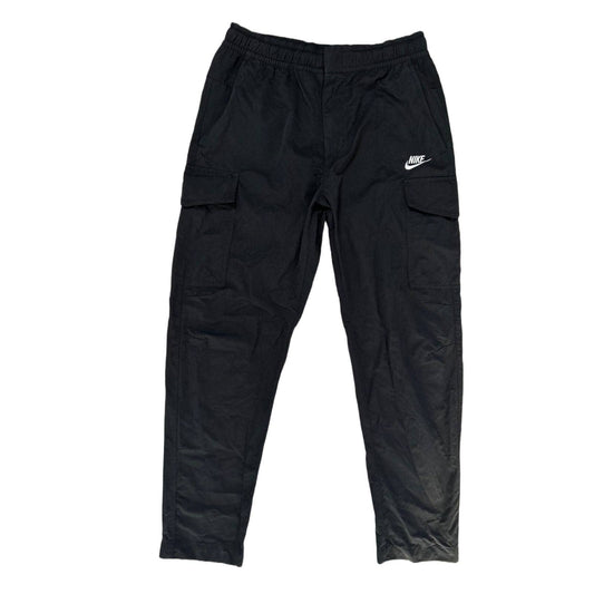 Nike vintage black nylon track pants cargo parachute