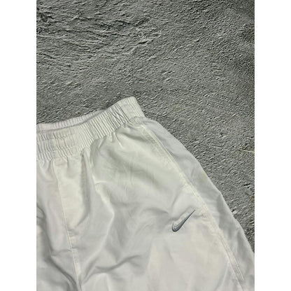 Nike vintage white shorts small swoosh 2000s