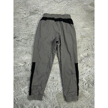 Nike vintage grey nylon track pants small logo drill Y2K