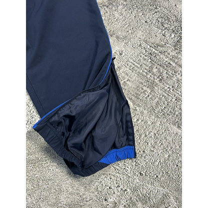 Nike vintage navy nylon track pants drill y2k small logo