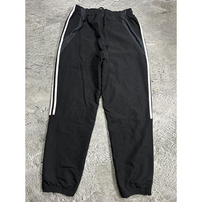 Adidas vintage black track pants small logo 2000s