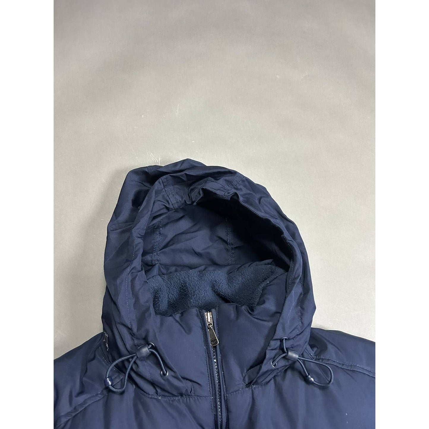 Nike vintage navy puffer vest small swoosh