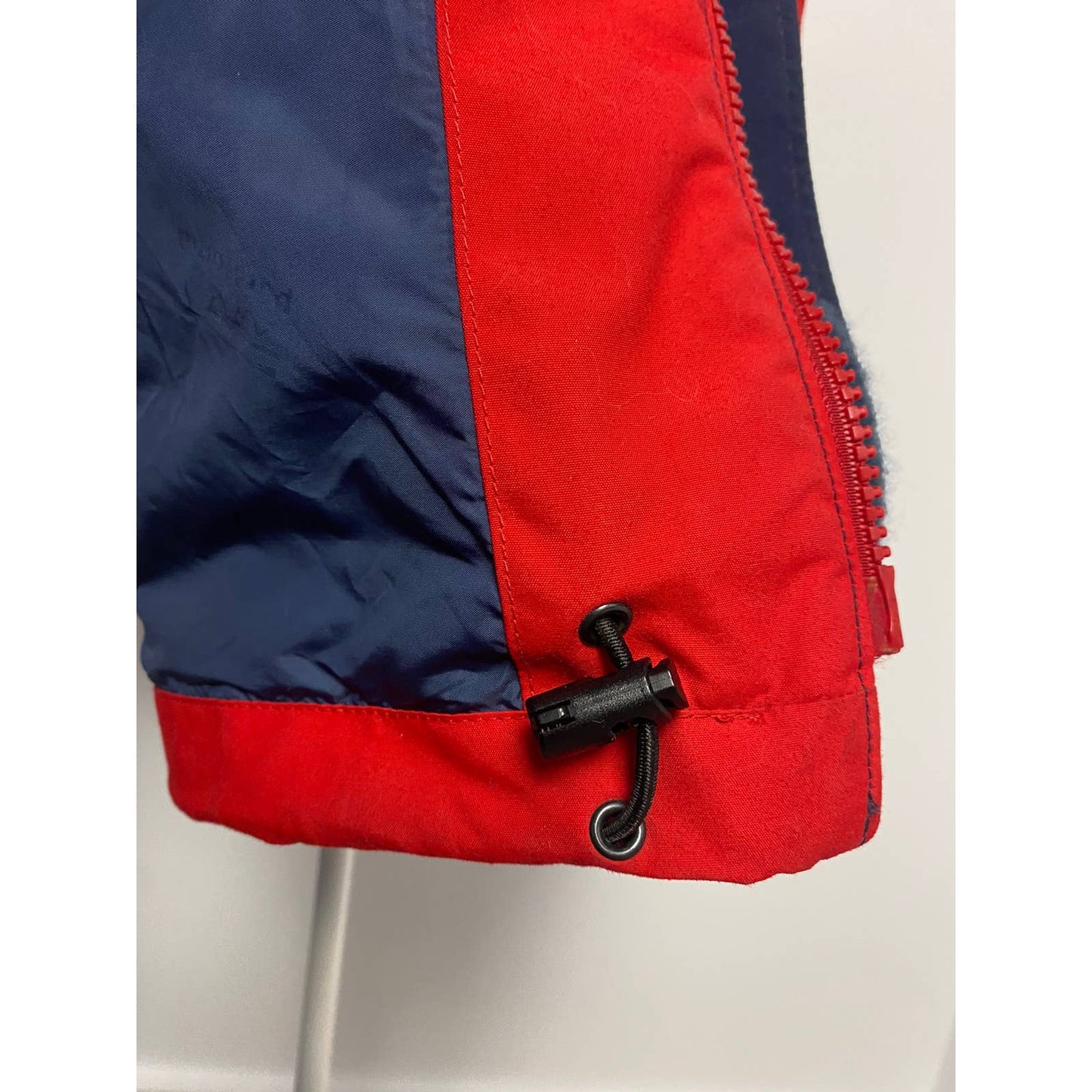 Patagonia jacket red light hooded gorpcore