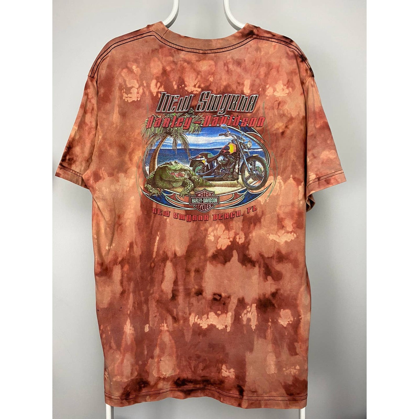 Harley Davidson vintage Tie-dye T-shirt New Smyrna Beach FL