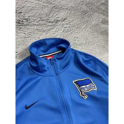 Hertha BSC Berlin Nike blue zip sweatshirt tech fleece