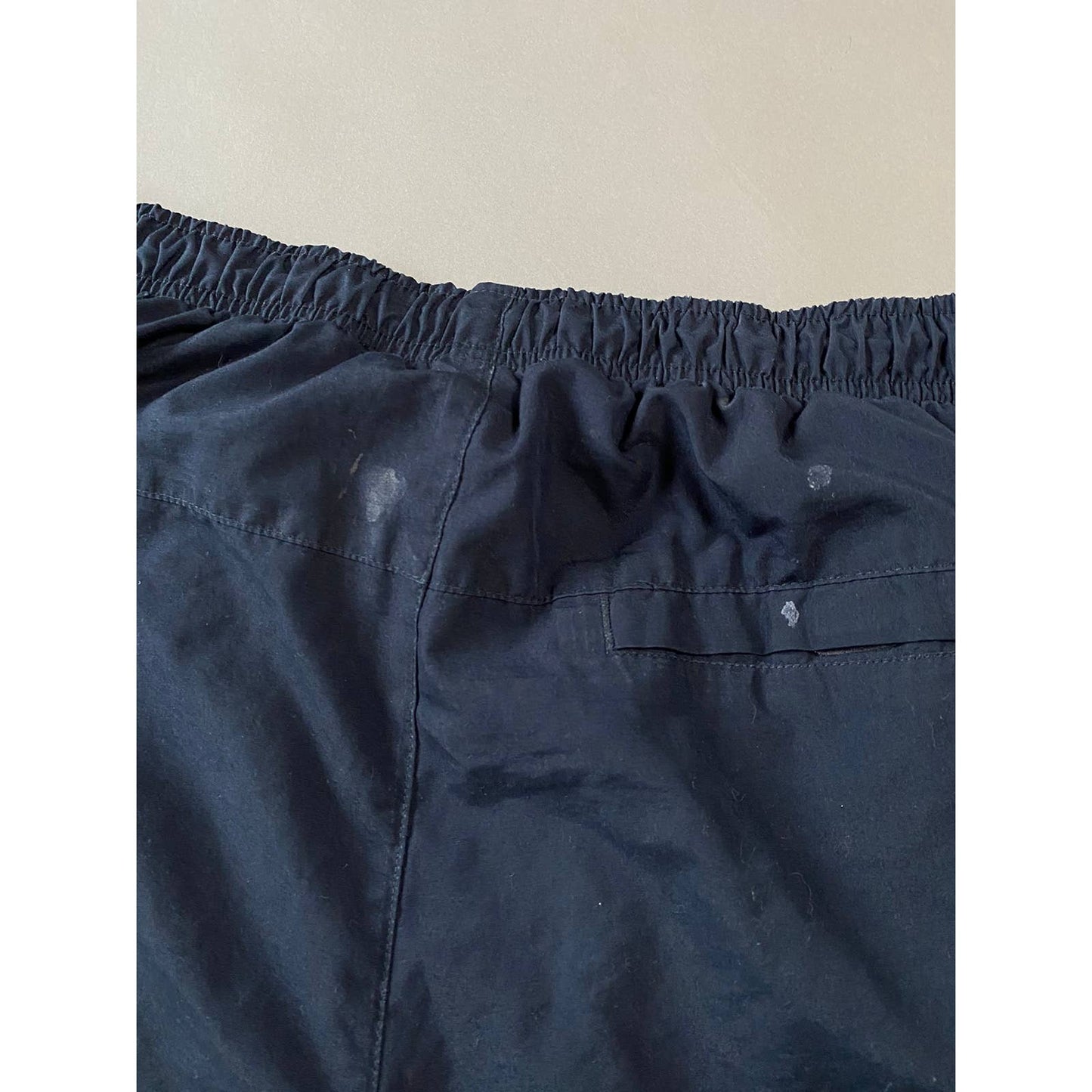 Nike vintage navy nylon track pants small swoosh