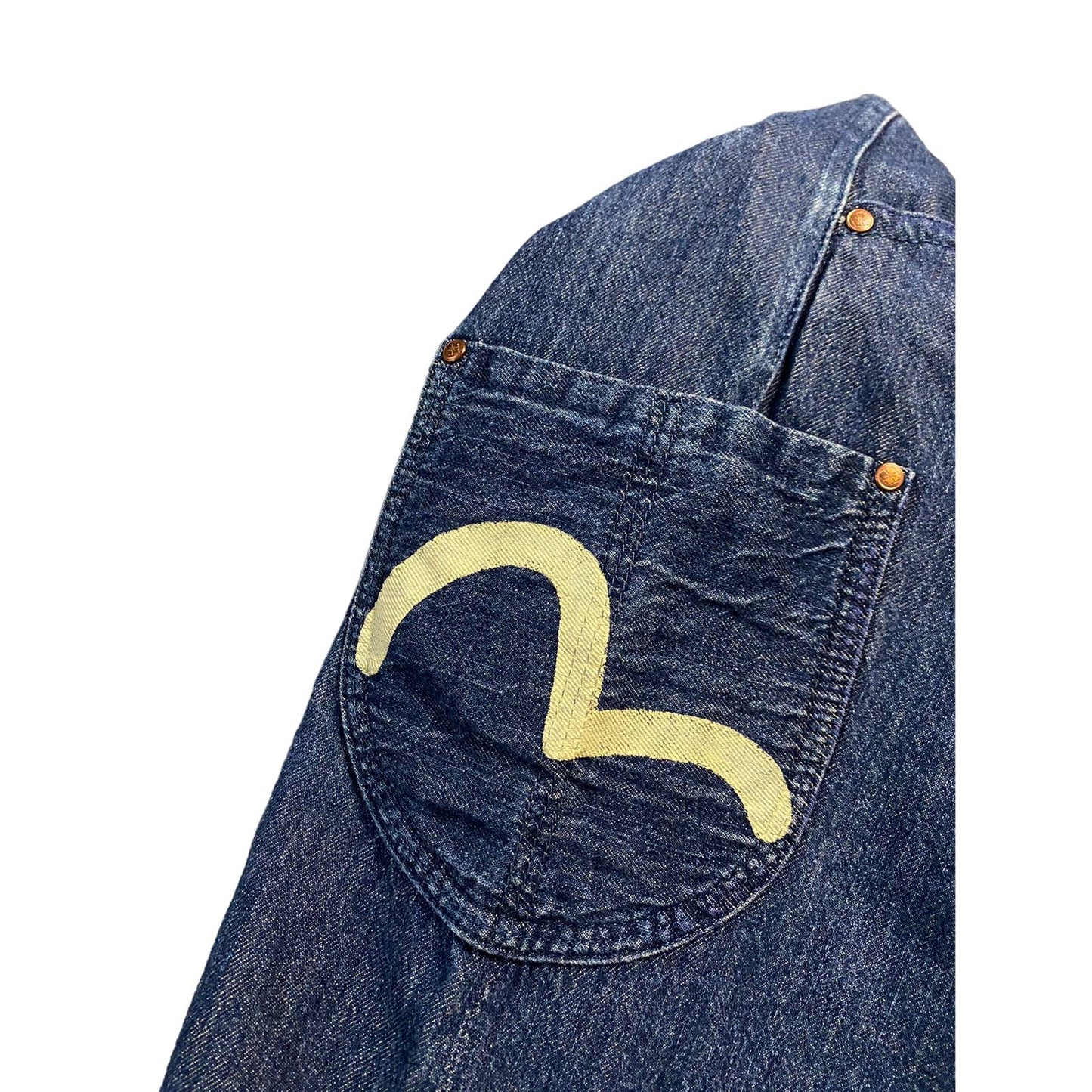 Evisu jeans vintage selvedge denim Yamane rare