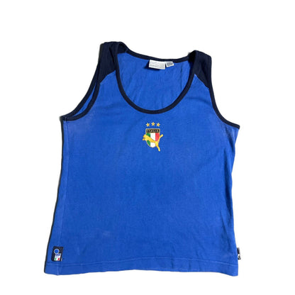 Puma Italy vintage tank top blue