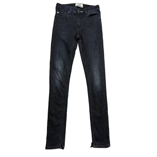 Acne Studios vintage black jeans slim denim pants