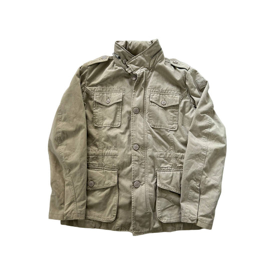 Diesel military jacket cargo beige Y2K